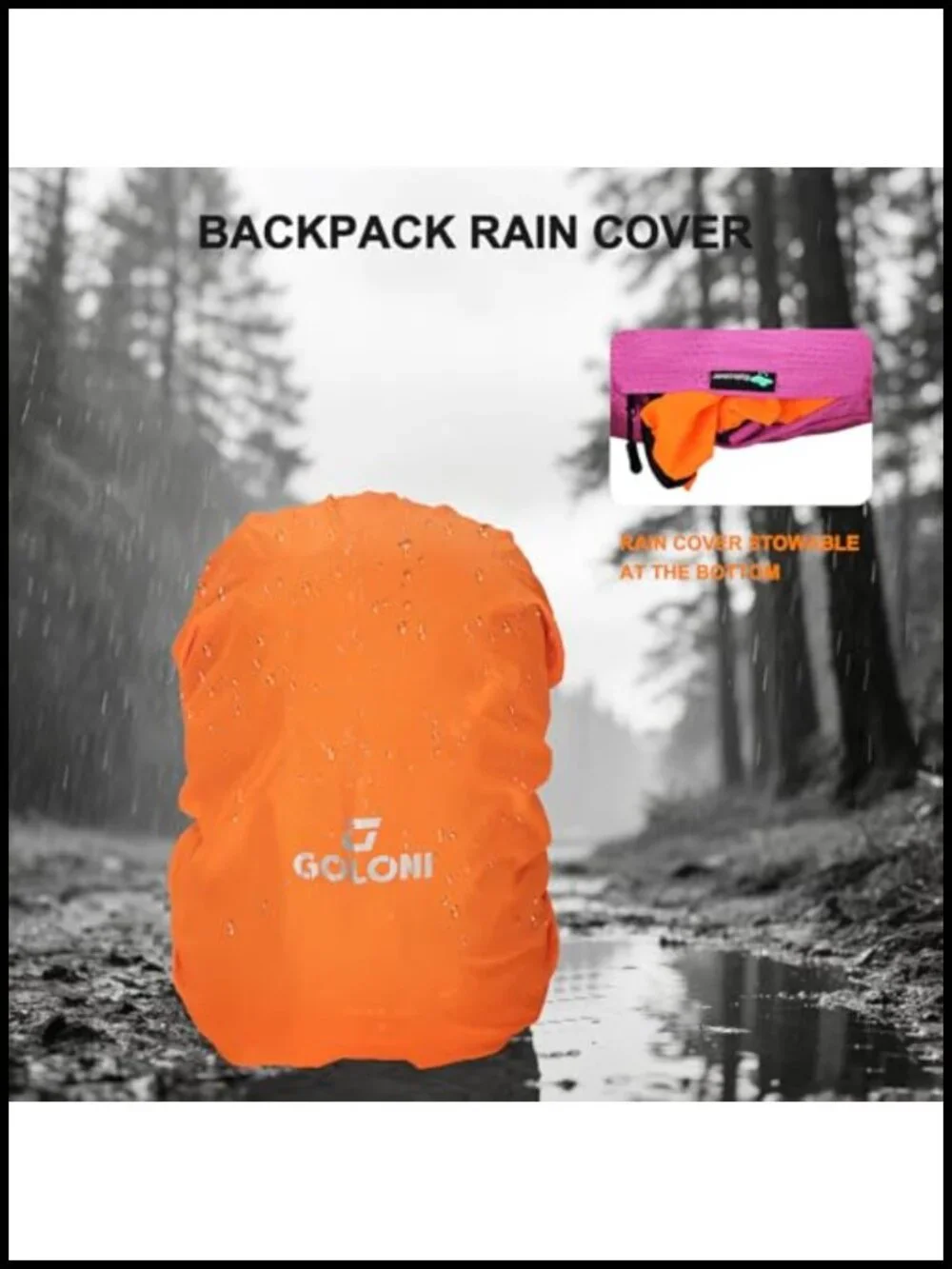 45L Foldable Hiking Daypack Lightweight Water-Resistant Backpack